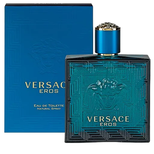 Versace Eros Eau de Toilette 100ml (Scatolato) in Taglia 100ml